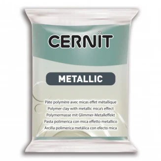 Cernit 56gr Metallic No.054 Τυρκουάζ Χρυσό