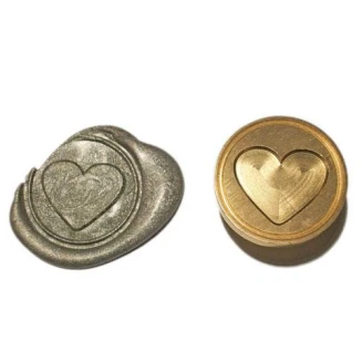 Ορειχάλκινη Σφραγίδα Φ 2,5cm 