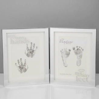 Επάργυρη Κορνίζα My Tiny Hands/Feet