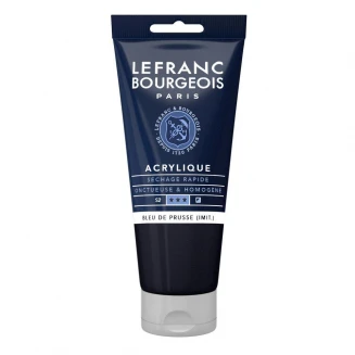Lefranc & Bourgeois 80ml Fine Acrylic 881 Prussian Blue Serie 2