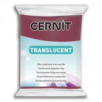 Cernit 56gr Translucent No.411 Μπορντό