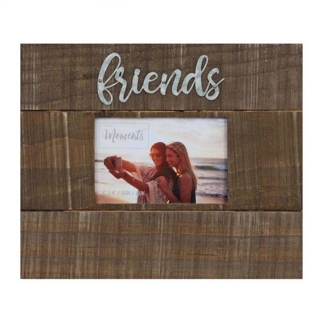 Moments Κορνίζα Φυσικό Ξύλο Friends 10X15cm