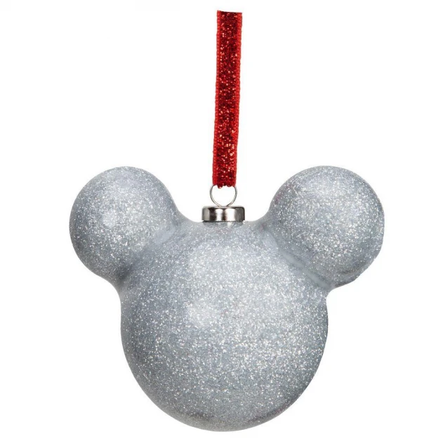 Χριστουγεννιάτικη Μπάλα Disney Mickey Ασημί