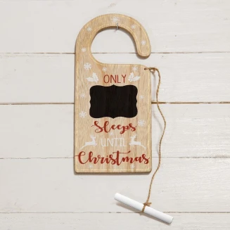 Κρεμαστό Διακοσμητικό Πόρτας Christmas Countdown