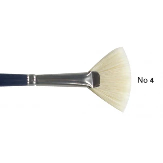 Art & Hobby Πινέλο Τρίχα Χοίρου Βεντάλια Σκληρή 1210 No.04