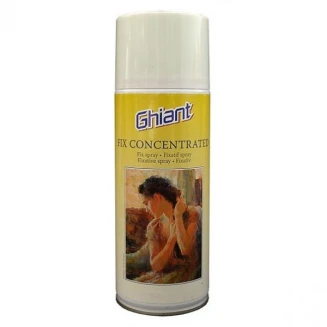 Ghiant Spray Fixative Concentrated 400ml για Κάρβουνο, Παστέλ, Τέμπερα