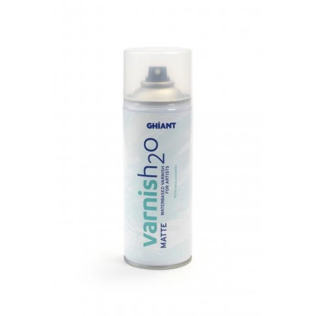 Ghiant Spray 400ml Βερνίκι Ματ H2O για Λάδια & Ακρυλικά