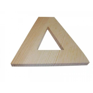 Ξύλινo Γράμμα 10cm - Δ