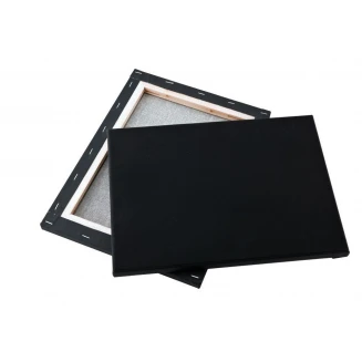 Τελάρο Ζωγραφικής 50x60cm με Μαύρο Βαμβακερό Καμβά FSC