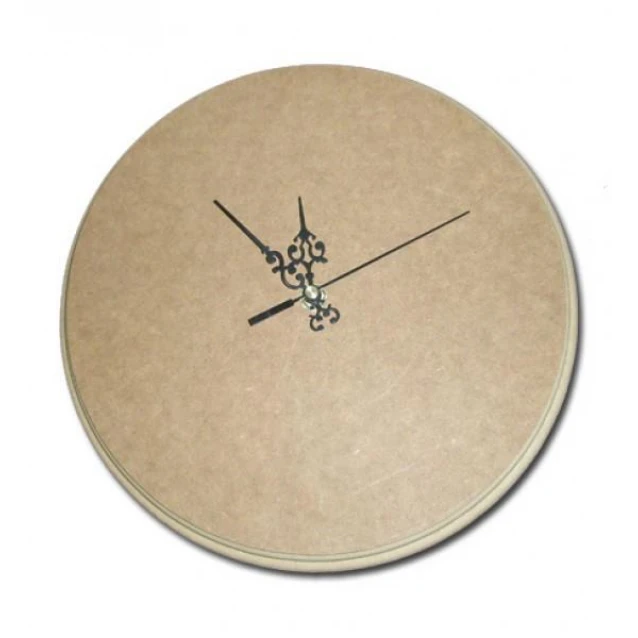 Ξύλινο MDF Στρογγυλό Ρολόι 40cm