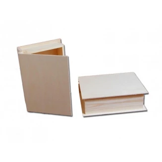 Ξύλινο Κουτί Βιβλίο 21x17x4,5cm