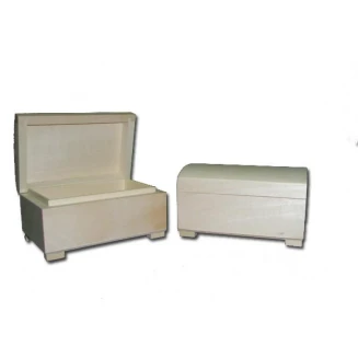Ξύλινο Μπαουλάκι Μικρό 12X8X7cm