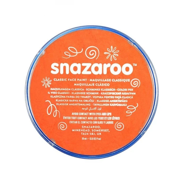 Snazaroo 18ml Κρέμα Face Painting Classic Orange