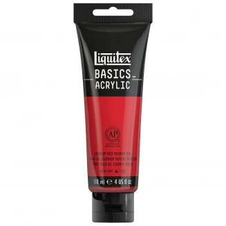 Liquitex Basics 118ml Acrylic 151 Cadmium Red Medium Hue Series 1