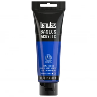 Liquitex Basics 118ml Acrylic 381 Blue Cobalt Hue Series 1