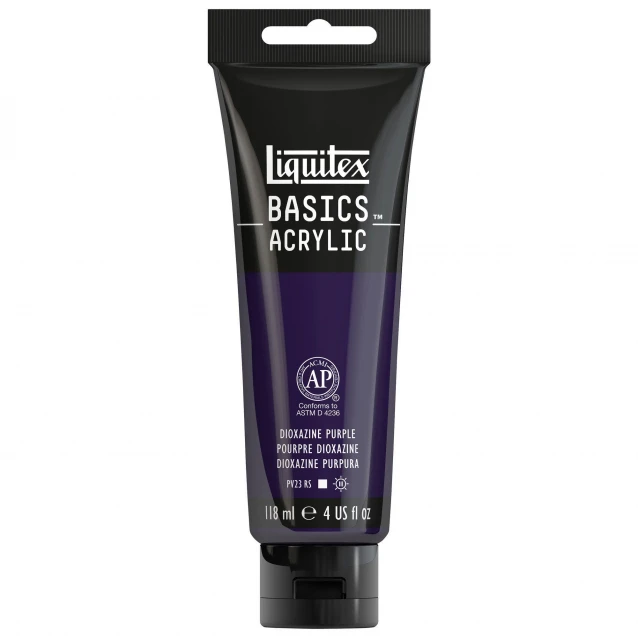 Liquitex Basics 118ml Acrylic 186 Dioxazine Purple Series 1
