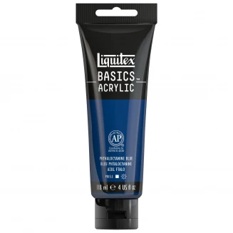 Liquitex Basics 118ml Acrylic 316 Phthalocyanine Blue Series 1