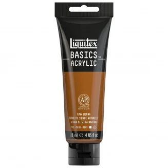 Liquitex Basics 118ml Acrylic 330 Raw Sienna Series 1