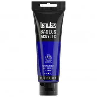 Liquitex Basics 118ml Acrylic 380 Ultramarine Blue Series 1