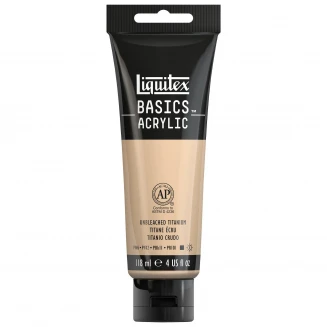 Liquitex Basics 118ml Acrylic 434 Unbleached Titanium Series 1