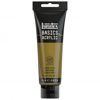 Liquitex Basics 118ml Acrylic 530 Bronze Yellow Series 1