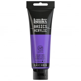 Liquitex Basics 118ml Acrylic 590 Brilliant Purple Series 1