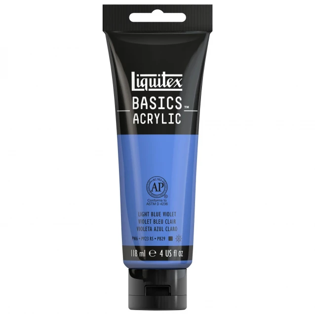 Liquitex Basics 118ml Acrylic 680 Light Blue Violet Series 1