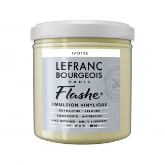 Lefranc & Bourgeois 125ml Flashe Acrylic 019 Ivory Series 1