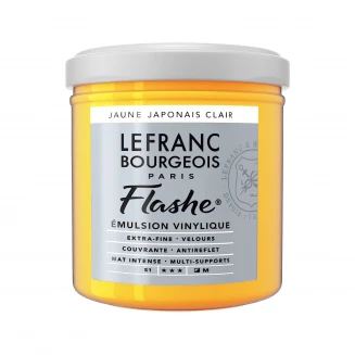 Lefranc & Bourgeois 125ml Flashe Acrylic 183 Japanese Yellow Series 1