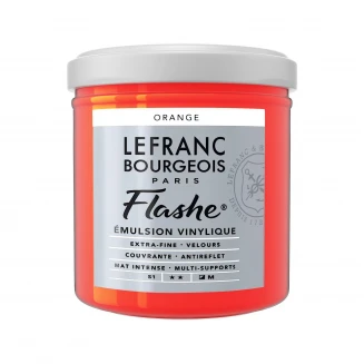 Lefranc & Bourgeois 125ml Flashe Acrylic 201 Orange Series 1