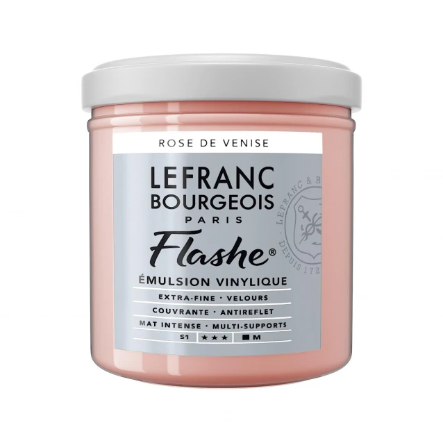 Lefranc & Bourgeois 125ml Flashe Acrylic 335 Venetian Pink Series 1