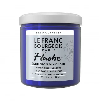 Lefranc & Bourgeois 125ml Flashe Acrylic 043 Blue Ultramarine Series 1