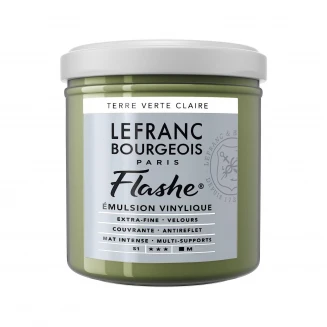 Lefranc & Bourgeois 125ml Flashe Acrylic 880 Light Terre Verte Series 1