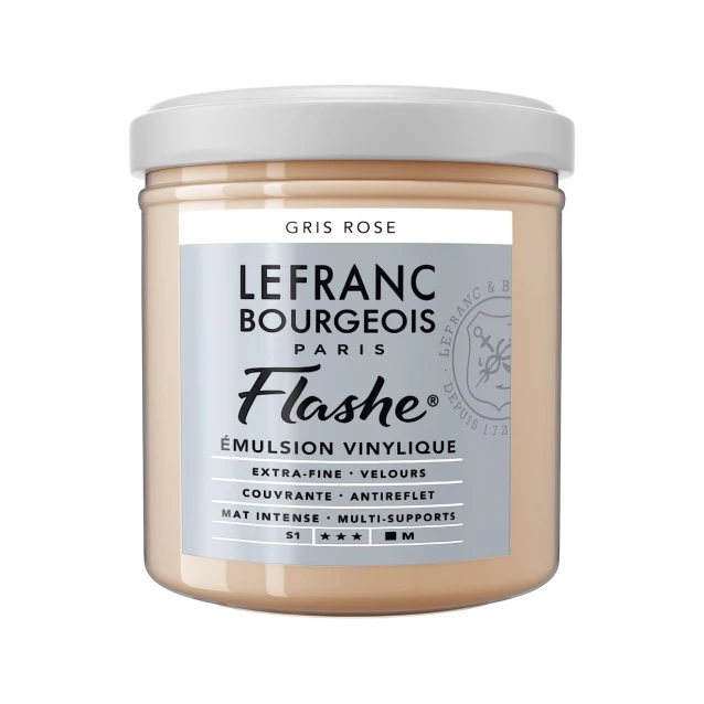 Lefranc & Bourgeois 125ml Flashe Acrylic 254 Pink Grey Series 1