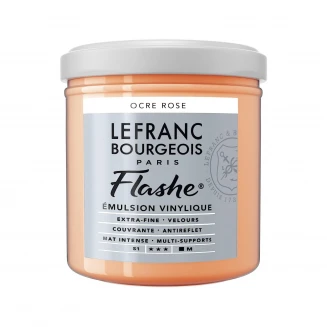 Lefranc & Bourgeois 125ml Flashe Acrylic 817 Rose Ochre Series 1