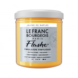Lefranc & Bourgeois 125ml Flashe Acrylic 191 Naples Yellow Shade Series 1