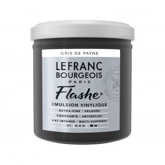 Lefranc & Bourgeois 125ml Flashe Acrylic 261 Paynes Grey Series 1
