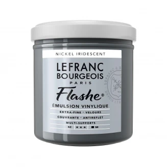 Lefranc & Bourgeois 125ml Flashe Acrylic 833 Iridescent Nickel Series 2