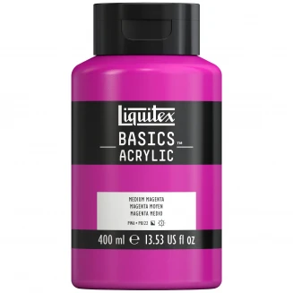 Liquitex Basics 400ml Acrylic 114 Medium Magenta Series 1