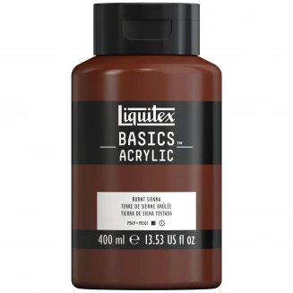 Liquitex Basics 400ml Acrylic 127 Burnt Sienna Series 1