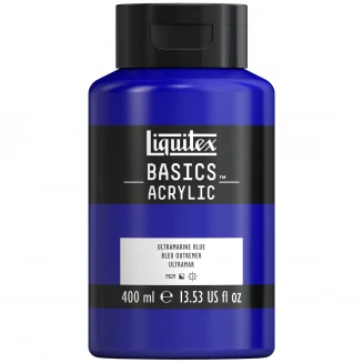 Liquitex Basics 400ml Acrylic 380 Ultramarine Blue Series 1