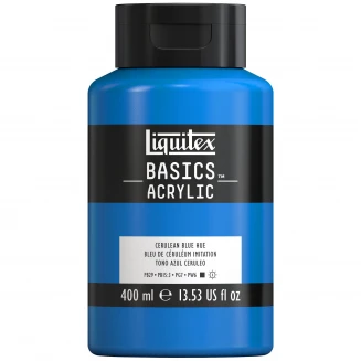 Liquitex Basics 400ml Acrylic 470 Cerulean Blue Hue Series 1