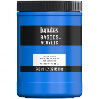 Liquitex Basics 946ml Acrylic 470 Cerulean Blue Hue Series 1