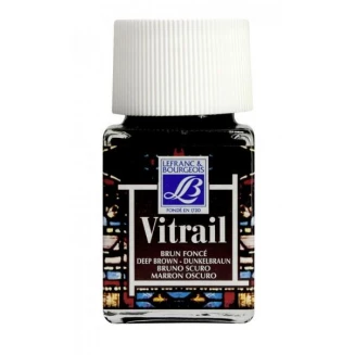 Lefranc & Bourgeois 50ml Vitrail 102 Deep Brown
