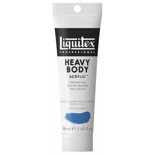 Liquitex Professional 59ml Heavy Body Acrylics 164 Cerulean Blue Series 3