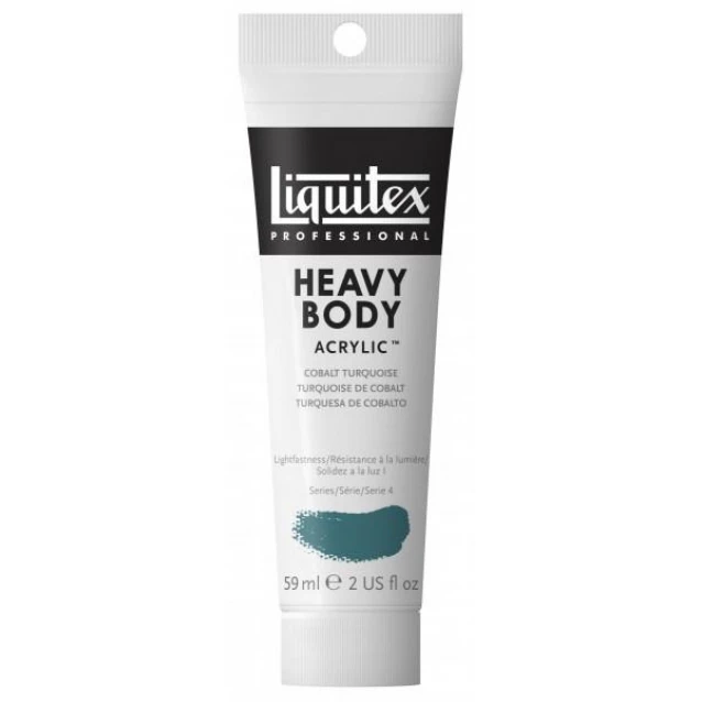Liquitex Professional 59ml Heavy Body Acrylics 169 Cobalt Turquoise Series 4