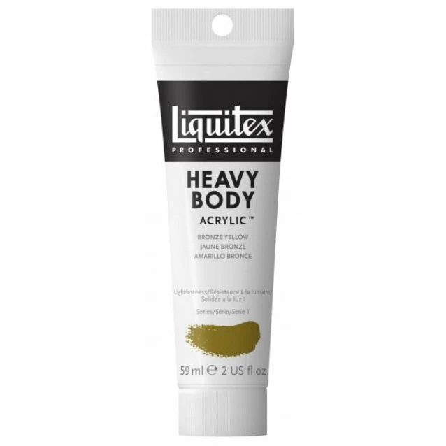 Liquitex Professional 59ml Heavy Body Acrylics 530 Bronze Yellow Series 1