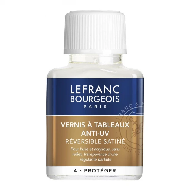 Lefranc & Bourgeois 75ml Anti-UV Picture Varnish Satin