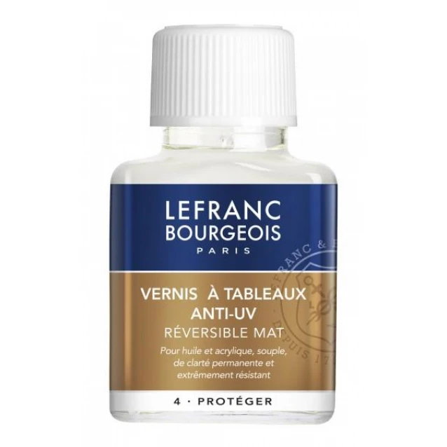 Lefranc & Bourgeois 75ml Anti-UV Picture Varnish Matt