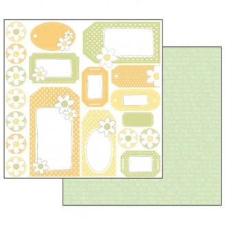 Stamperia Χαρτί Scrapbooking 30,5x30,5cm Διπλής Όψης Multicolor Fastener